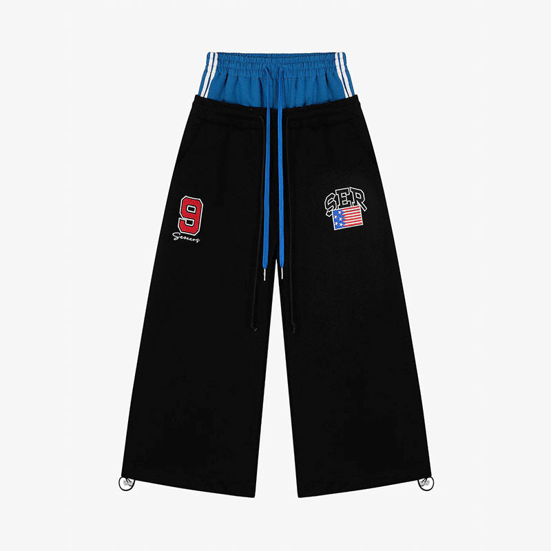 Women's Stylish Sweatpants with Loose Fit and Sport Stripes