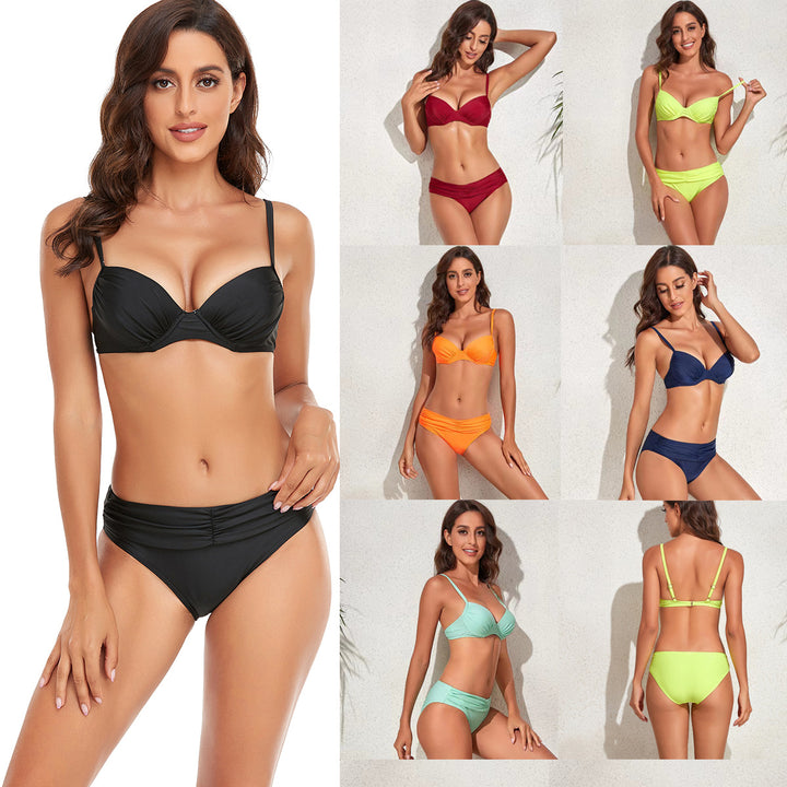 Women's bikini set with stylish ruffle details StylebySassy