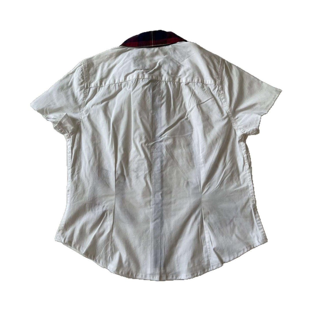 Women's short-sleeve shirt with musical print StylebySassy