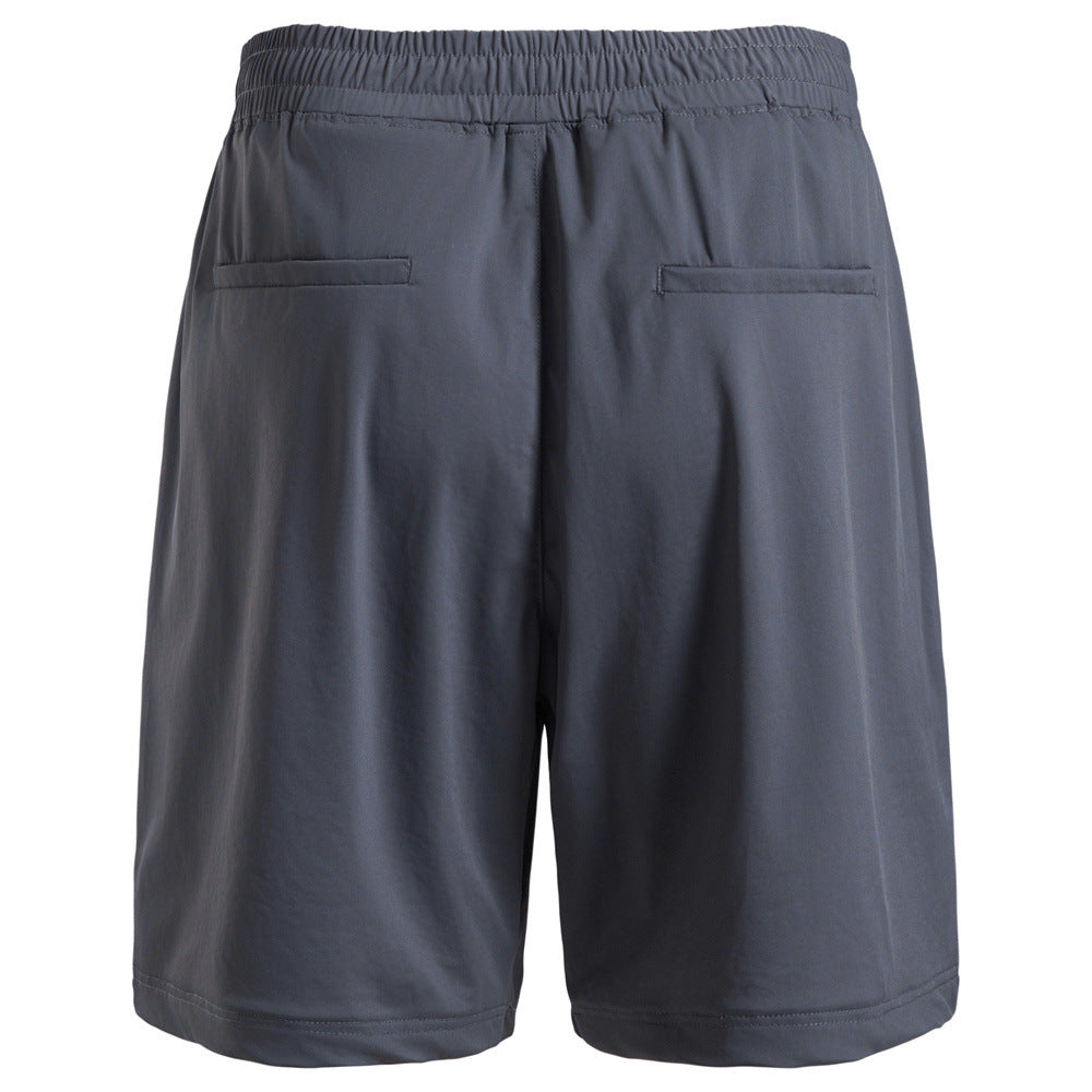 Men's breathable training shorts with elastic waistband and side pockets StylebySassy