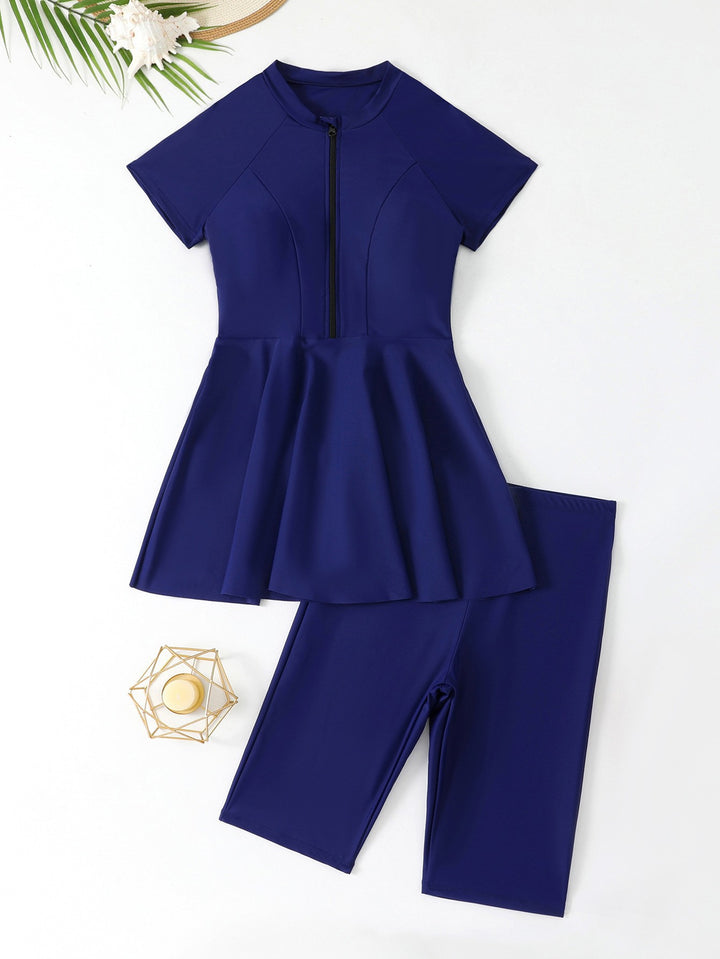 Women's Swim Dress with Shorts StylebySassy