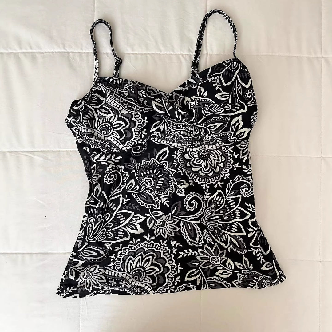Women's Blouse Top with Floral Patterns StylebySassy