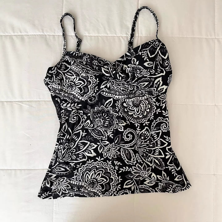 Women's Blouse Top with Floral Patterns StylebySassy