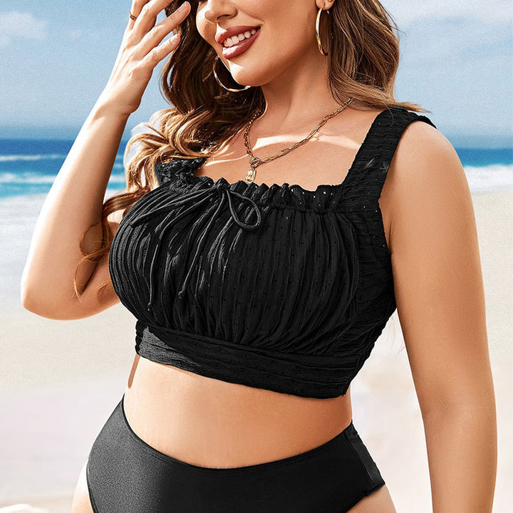 Women's Crop Top with Ruffle Details StylebySassy