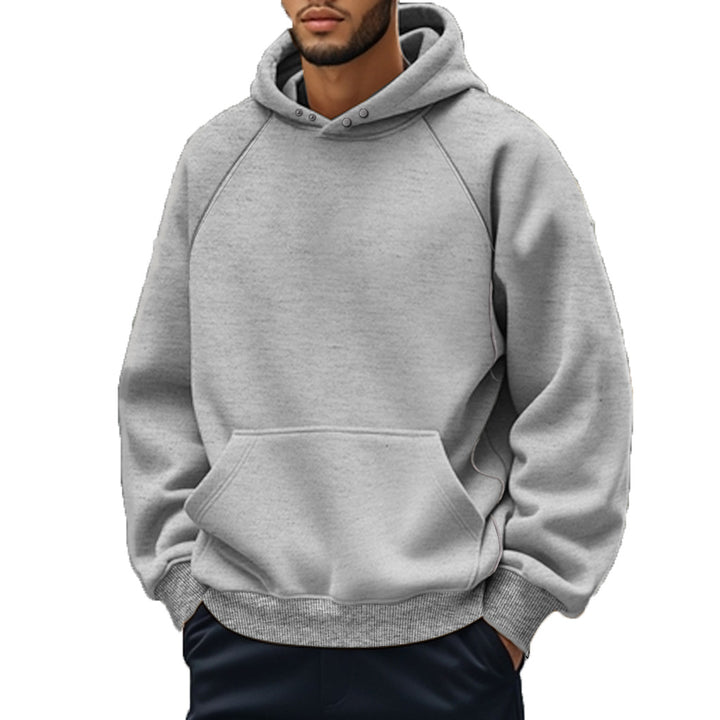 Unisex nan softer cotton fleece hoodie with kangaroo pocket and raglan sleeves StylebySassy