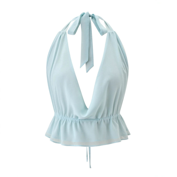 Women's Trendy Ruffled Top with Light Shorts StylebySassy