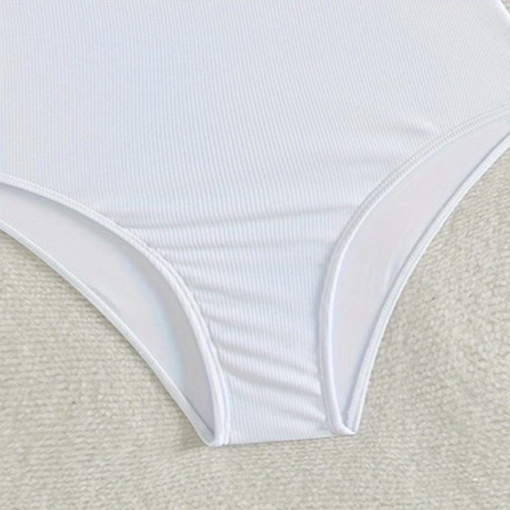 Women's one-sided swimsuit with playful bow detail StylebySassy