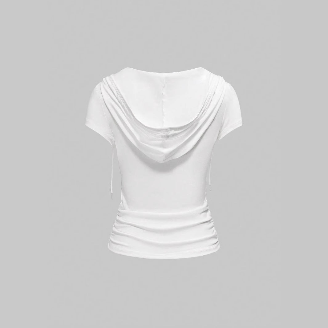 Women's Hoodie T-Shirt with Unique Print StylebySassy