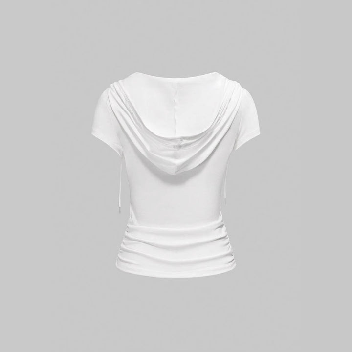 Women's Hoodie T-Shirt with Unique Print StylebySassy