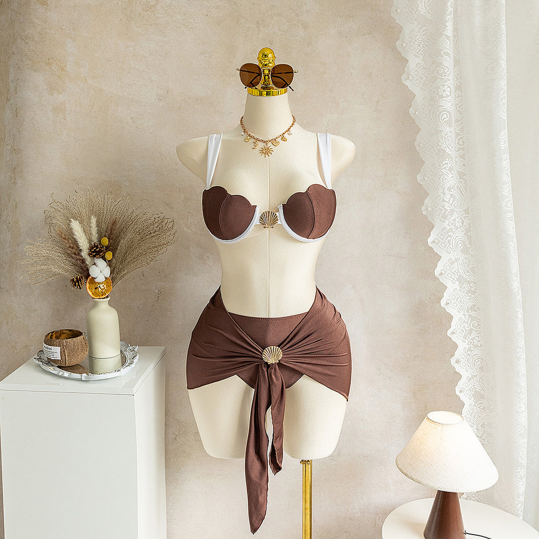 Women’s bikini with innovative shell design StylebySassy