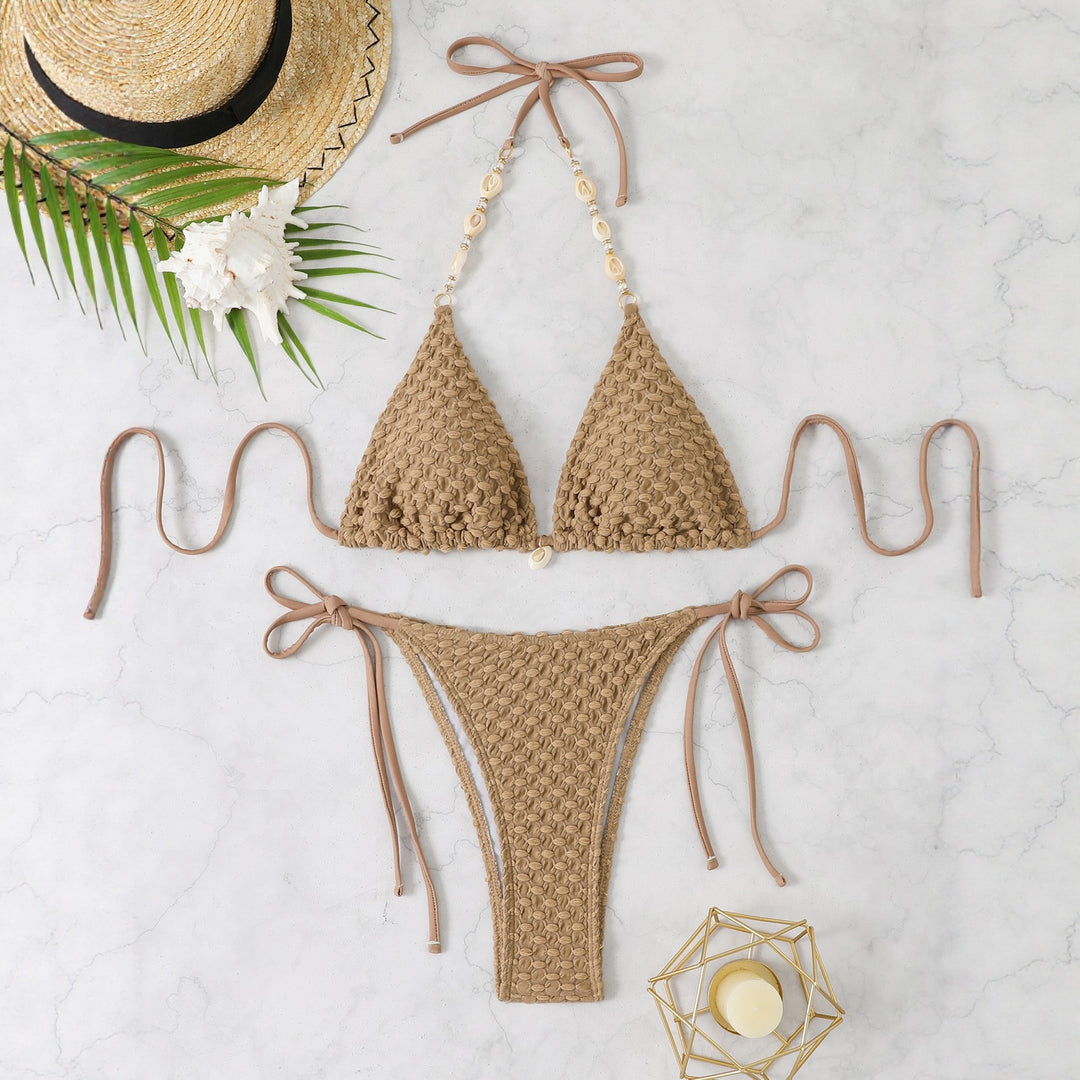 Women's crochet bikini set with elegant details StylebySassy