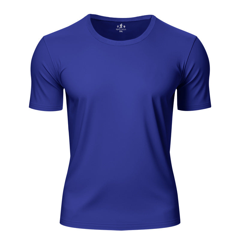 Unisex nan moisture-wicking functional T-shirt with round neck and light stretch StylebySassy