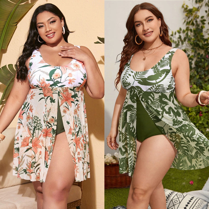 Women Beach Dress with Floral Design StylebySassy