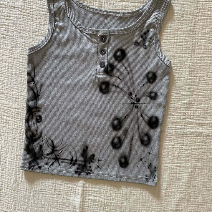 Women's fashionable top with creative print StylebySassy