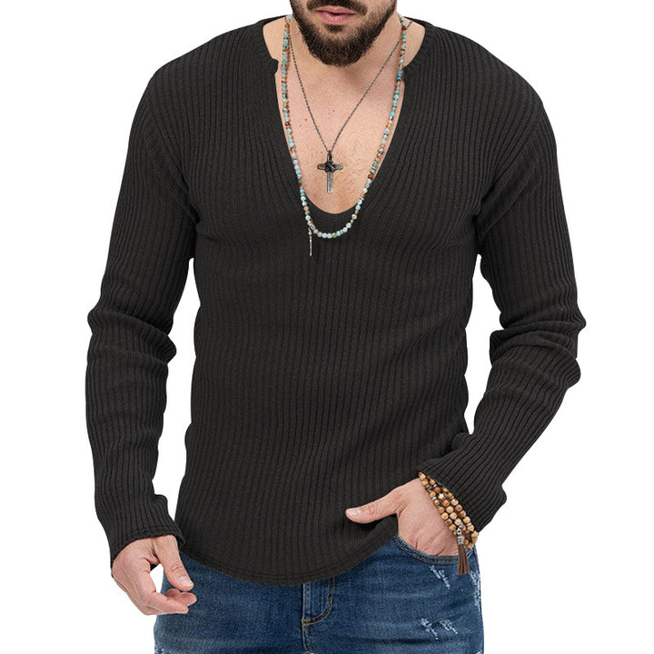 Men's lightweight fleece shirt jacket with snap button placket and side pockets StylebySassy