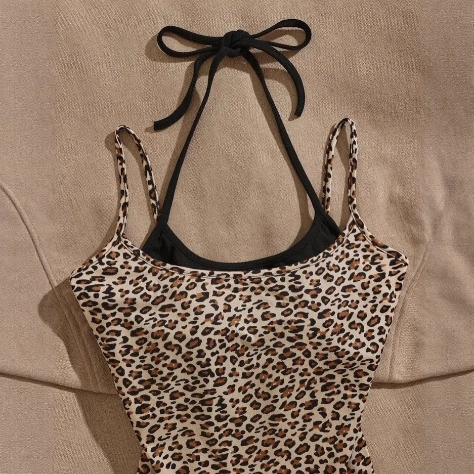 Women Lightweight Top with Leopard Print StylebySassy