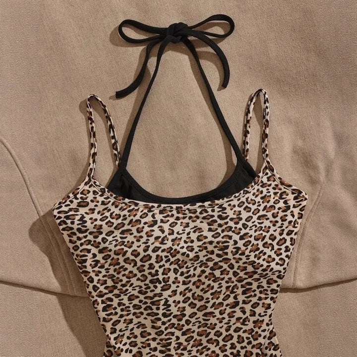 Women Lightweight Top with Leopard Print StylebySassy