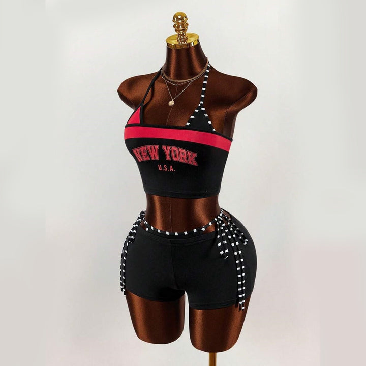 Women’s sporty top with shorts StylebySassy
