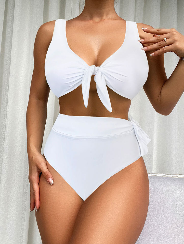 Women High-Cut Bikini with Adjustable Knot StylebySassy