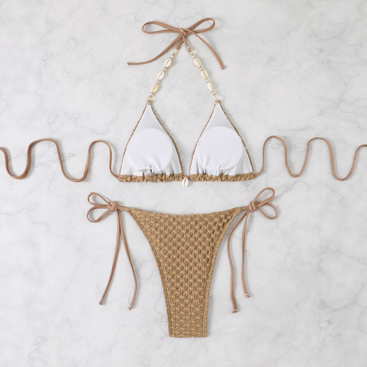 Women's crochet bikini set with elegant details StylebySassy