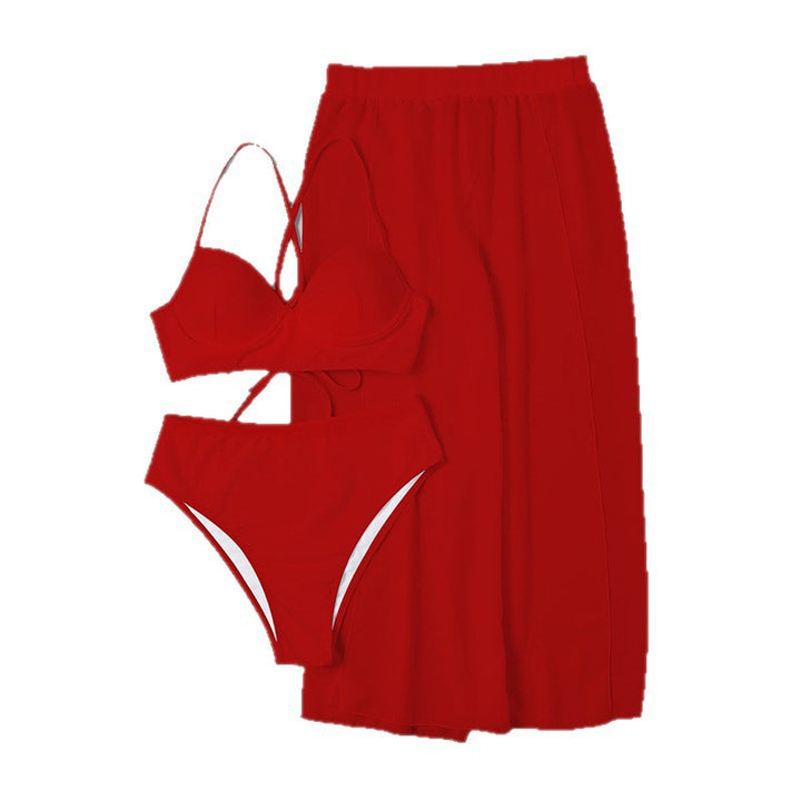 Women Bikini Set with stylish Maxi Skirt StylebySassy