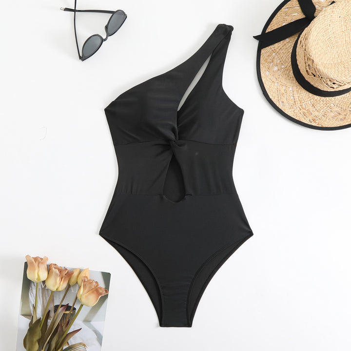 Women One-Sided Cut-Out Swimsuit StylebySassy