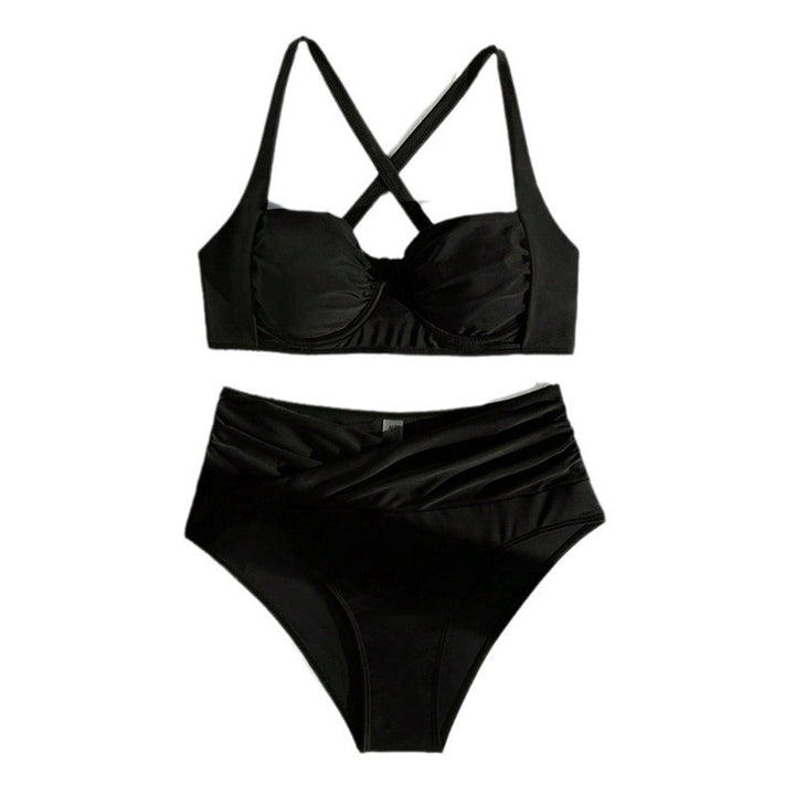Women's High-Waisted Bikini with Hidden Support Effect StylebySassy