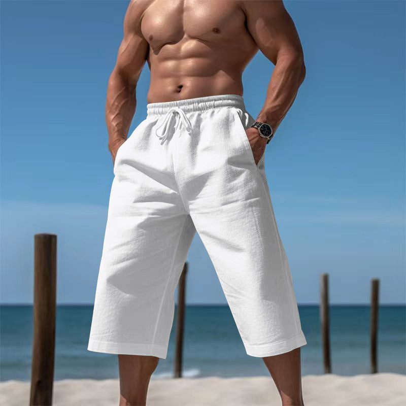 Men's urban summer bermuda in a clear cut with comfort waistband StylebySassy