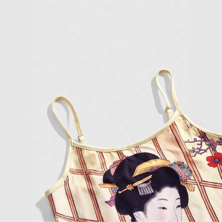 Women Durable Top with cultural Artwork StylebySassy