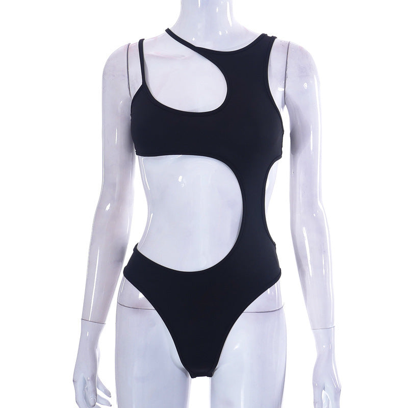 Women One-Sided Cut-Out Swimsuit StylebySassy