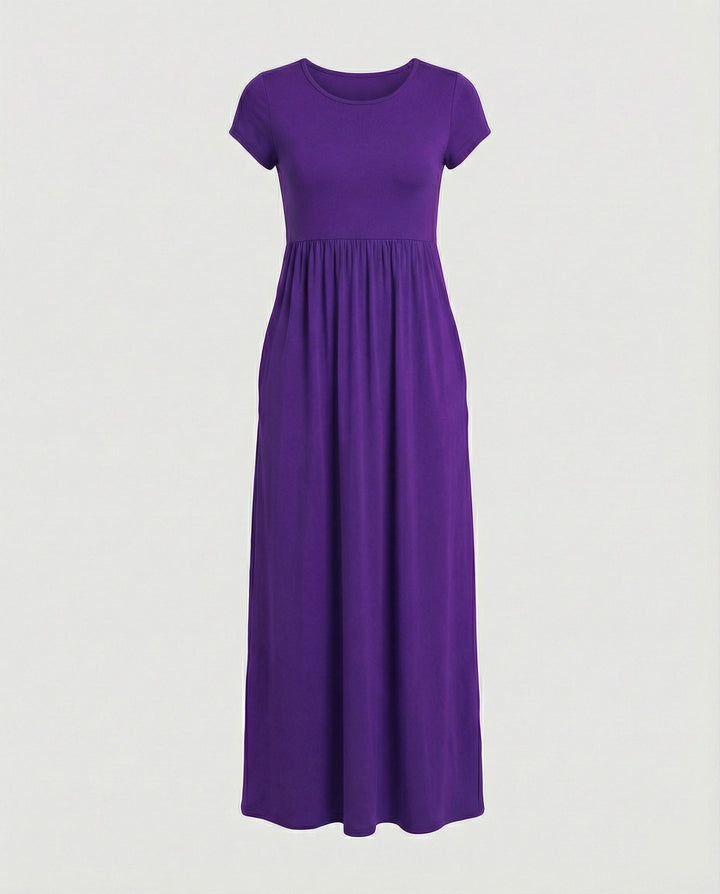 Women's Maxi Dress Jersey with Pockets