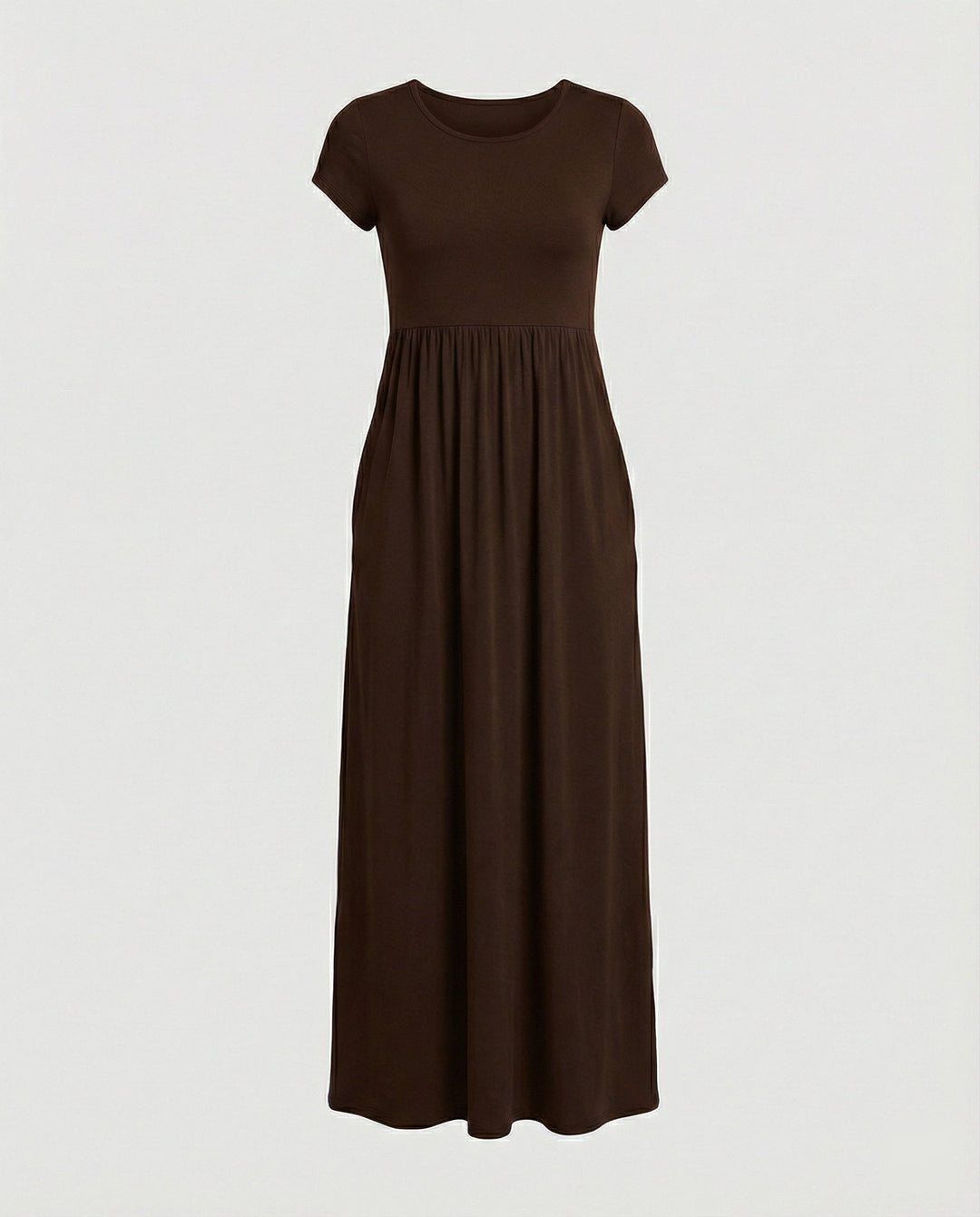 Women's Maxi Dress Jersey with Pockets
