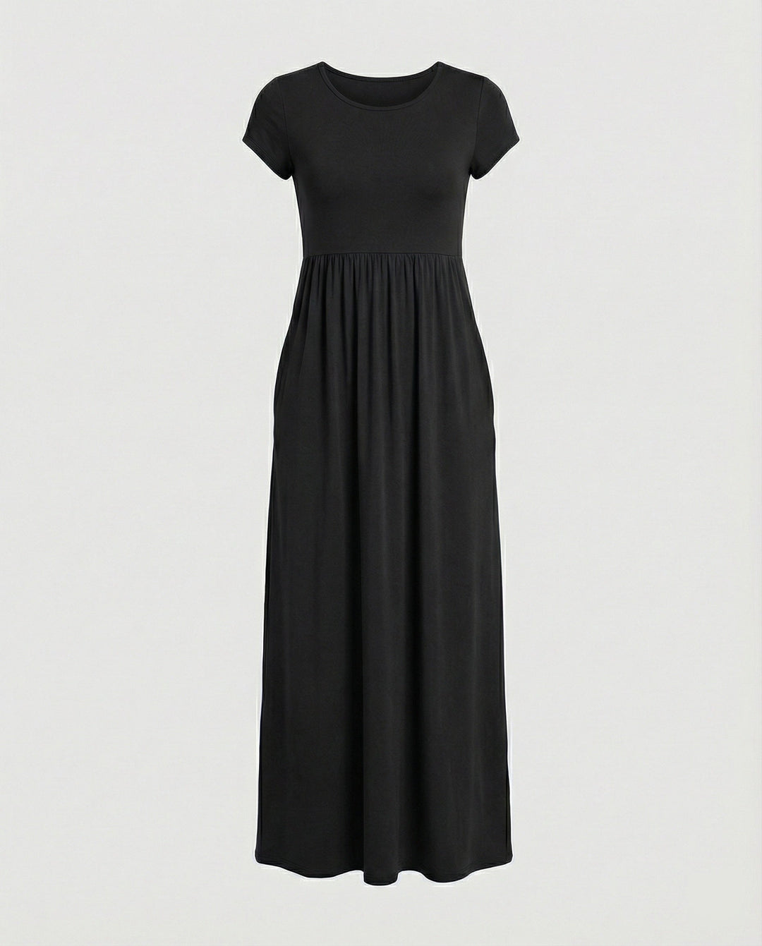 Women's Maxi Dress Jersey with Pockets