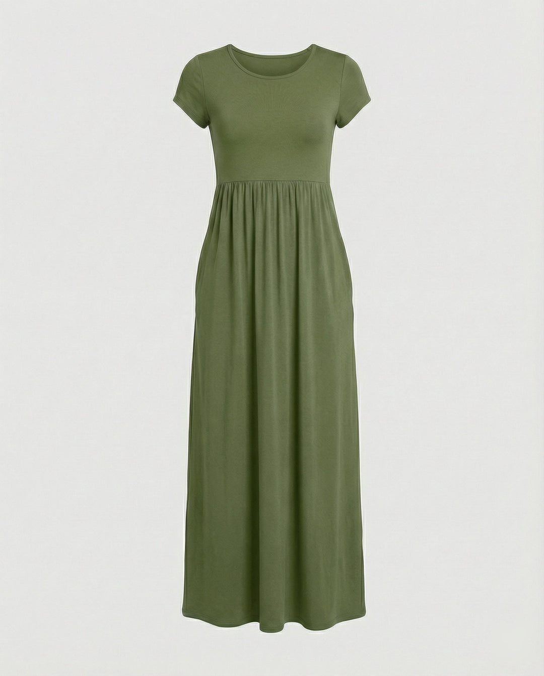 Women's Maxi Dress Jersey with Pockets