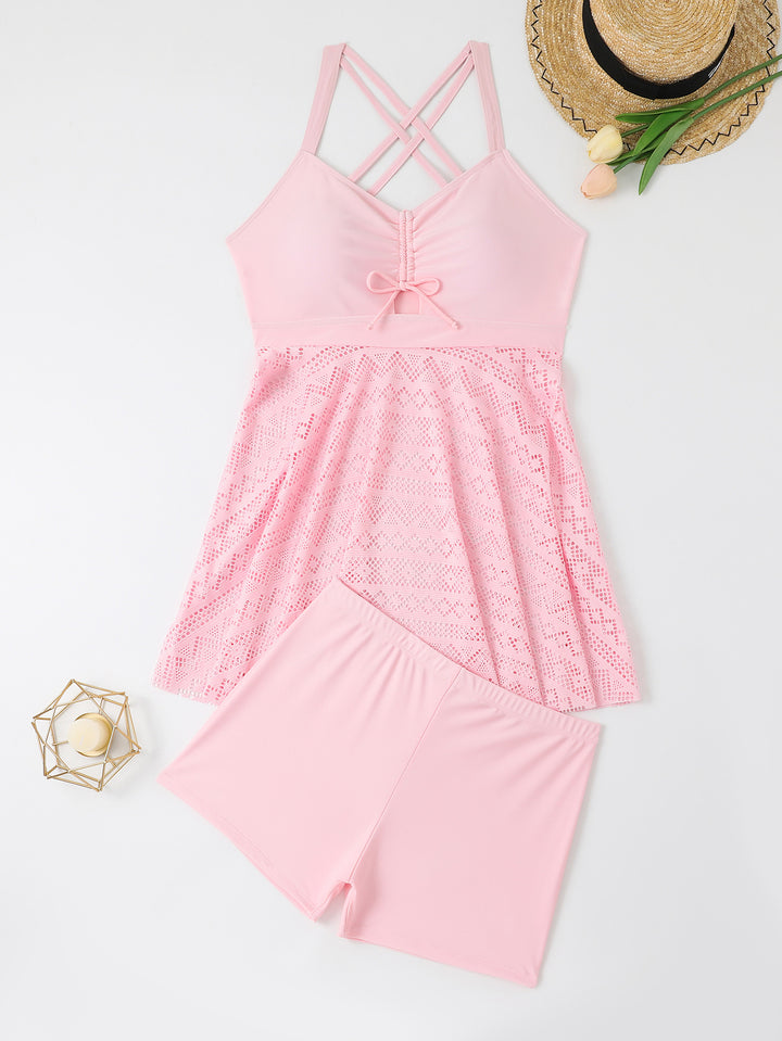 Ladies' swimsuit with airy tunic StylebySassy