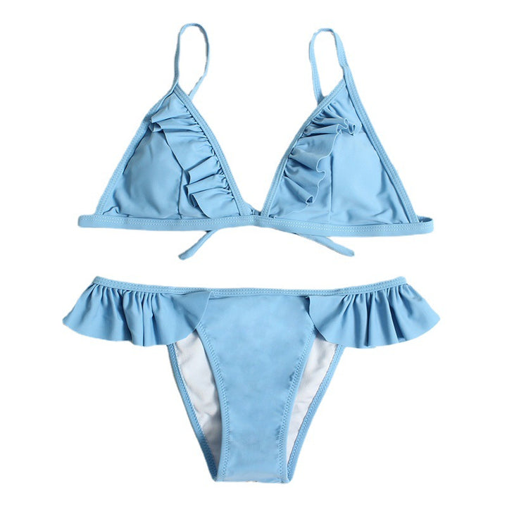 Women Ruffle Cut Bikini Set StylebySassy
