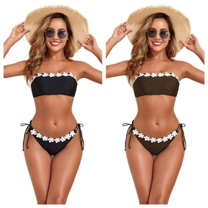 Women Bandeau Bikini Set StylebySassy