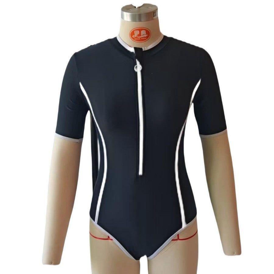 Women’s Sporty Long Sleeve Swimsuit StylebySassy