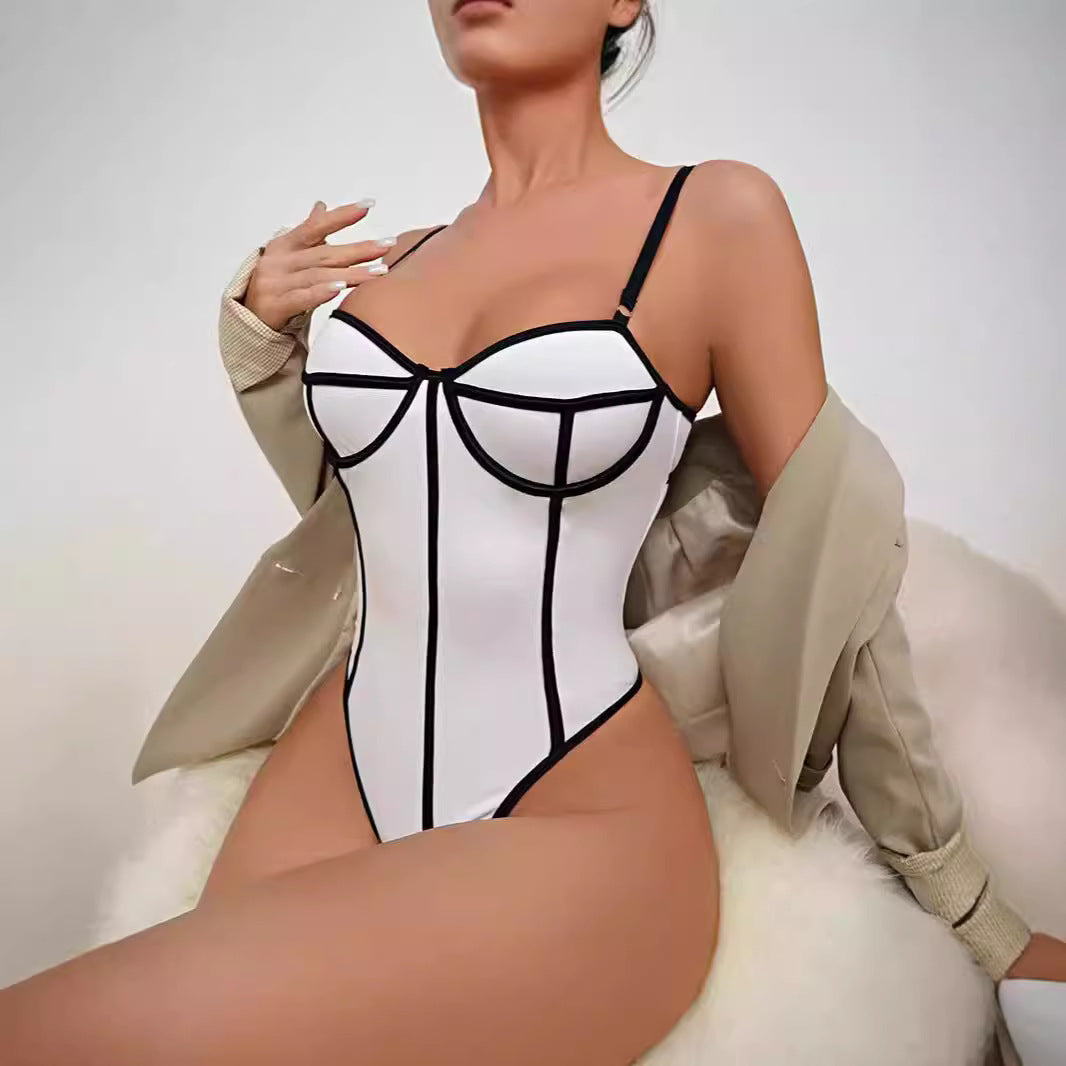 Ladies Elegant Figure-Shaping Bodysuit StylebySassy