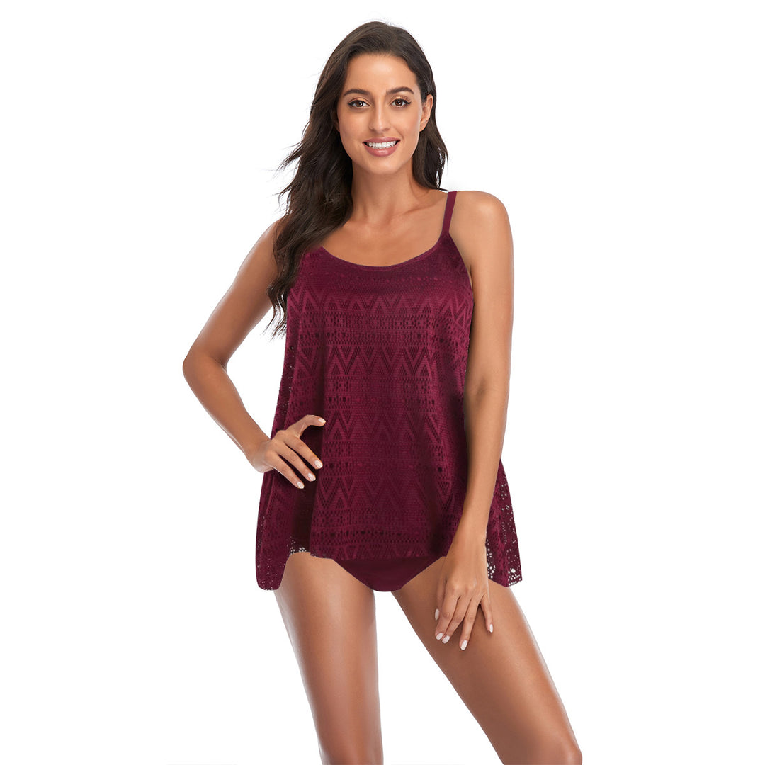 Women elegant beach top with fashionable cut-out pattern StylebySassy