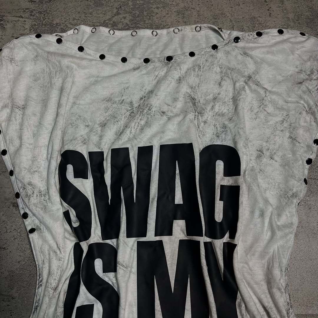 Women's Oversized Shirt with Statement Print StylebySassy
