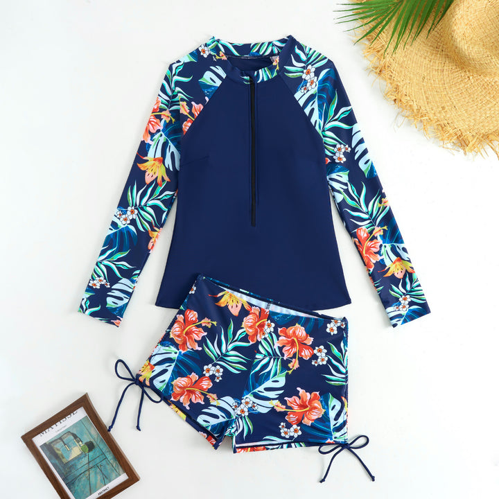 Ladies Sporty Long Sleeve Surf Wetsuit StylebySassy
