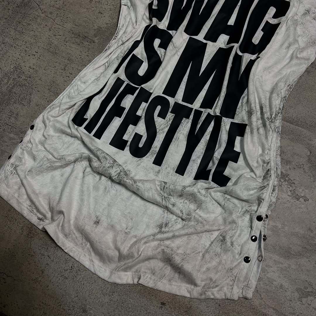 Women's Oversized Shirt with Statement Print StylebySassy