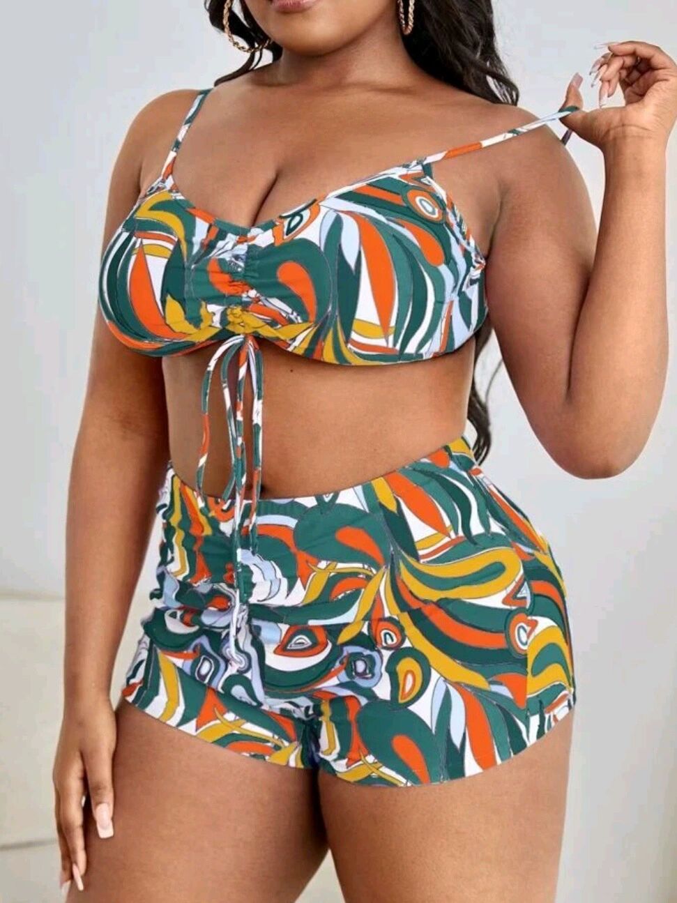 Women's swimwear with continuous cover StylebySassy