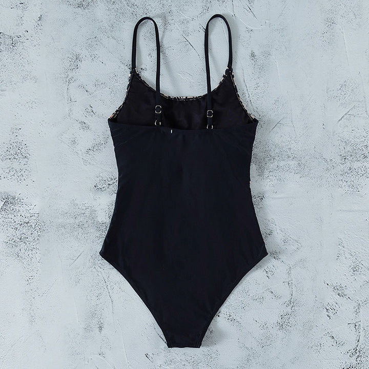 Women's one-piece swimsuit with fashionable ruffle detail StylebySassy