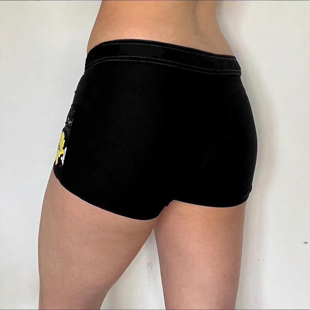 Ladies Funny Flower Shorts StylebySassy