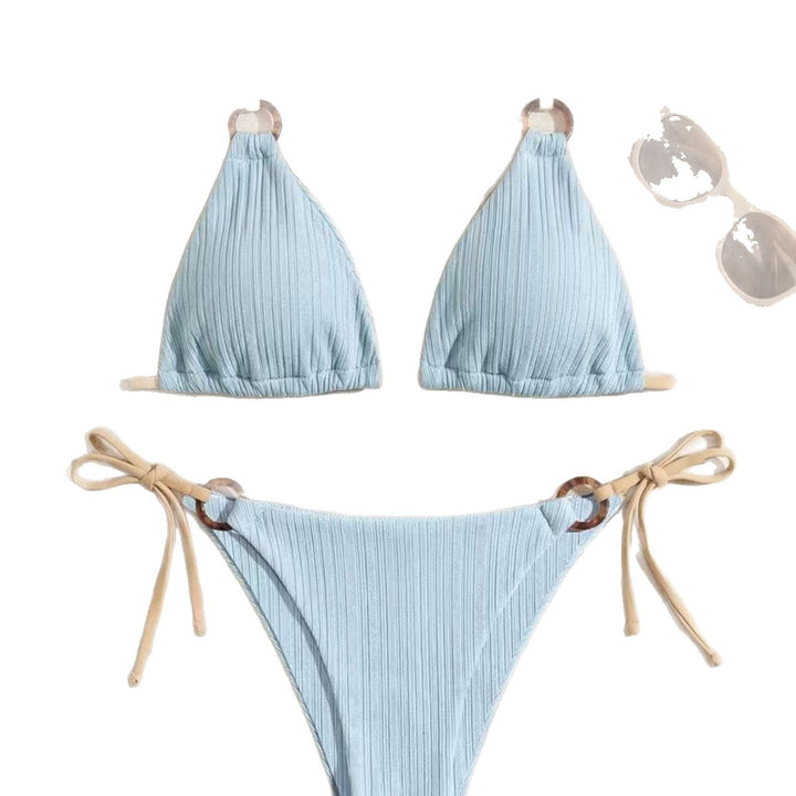 Ladies triangle bikini with adjustable strap StylebySassy