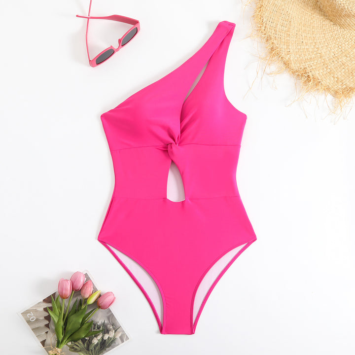 Women One-Sided Cut-Out Swimsuit StylebySassy