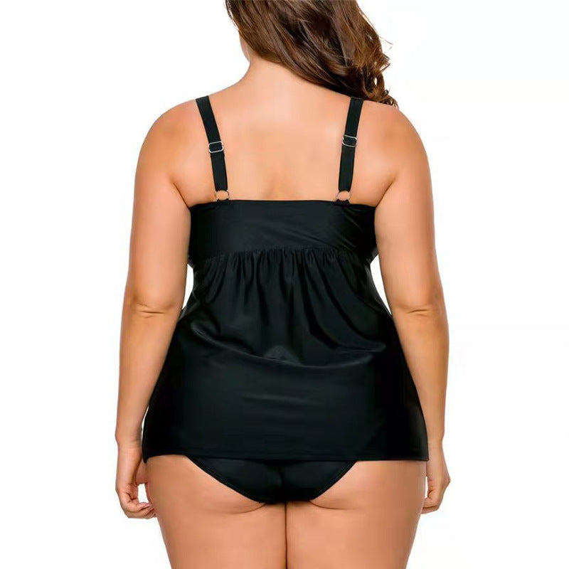 Women's tankini swimsuit with flattering cut and adjustable straps StylebySassy