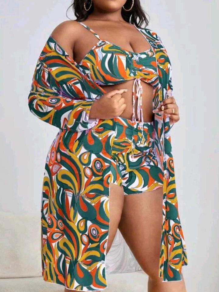 Women's swimwear with continuous cover StylebySassy